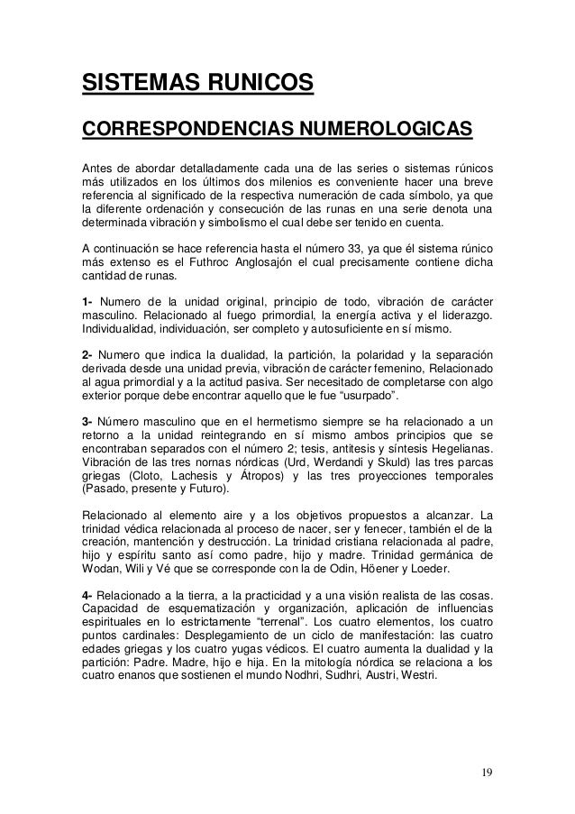 Las Runas Y El Sendero De La Iniciacion