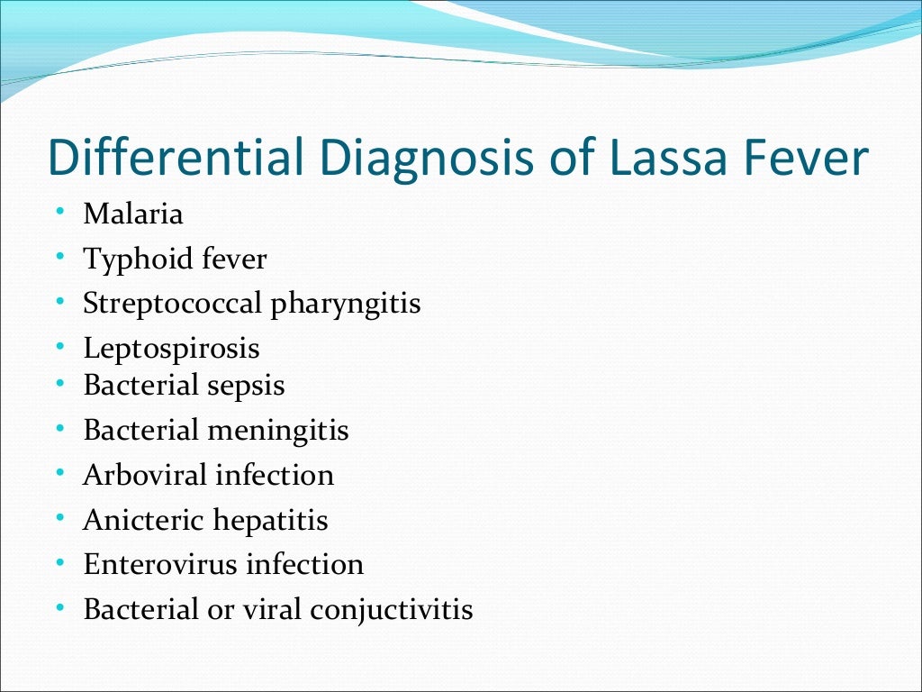 Lassa Fever