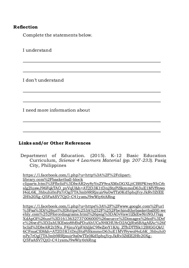 Las science4 melc_1_q3_week-1-2 word | DOCX | Physics | Science