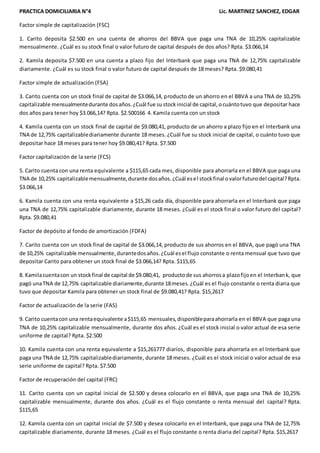 Las seis llaves maestras de las matemáticas financieras | DOCX