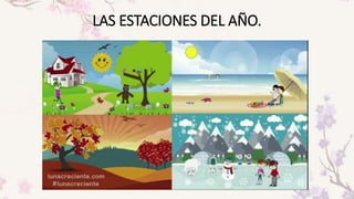 LAS ESTACIONES DEL AÑO.
 
