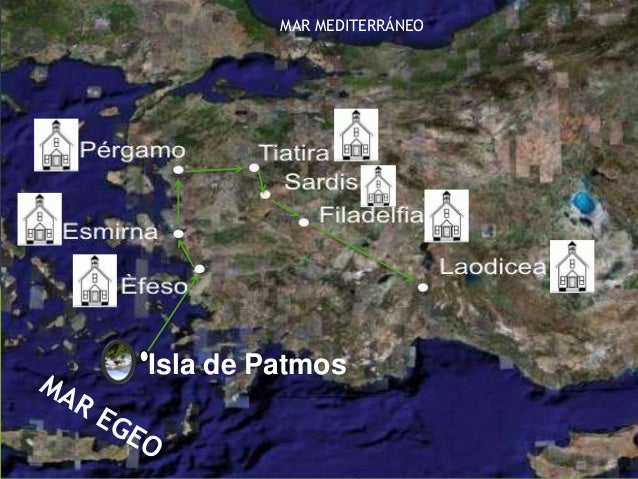 Las siete iglesias del apocalipsis