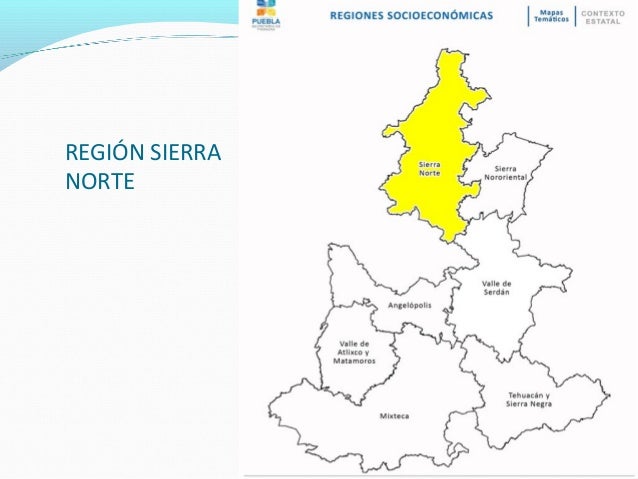Las siete regiones socioeconómicas