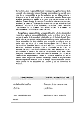 Sociedades mercantiles