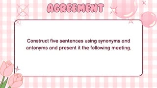SYNONYMS AND ANTONYMS 5E'S LESSON PLAN GRADE 3 | PDF
