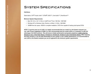 Lass user guide_v1 | PDF