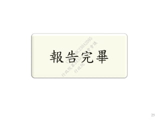 報告完畢
25
行
政
院
行
政
院
第
3455次
院
會
會
議
C9CAFABC230A2D95
 