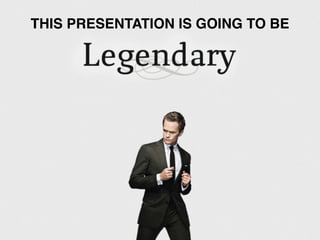 THIS PRESENTATION IS GOING TO BE
 