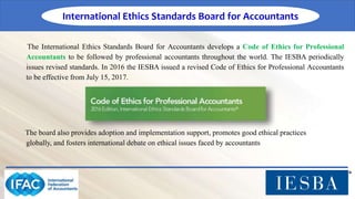 Iesba Ethical Code IFAC | PPTX