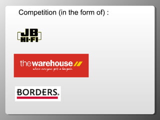 Competition (in the form of) : 