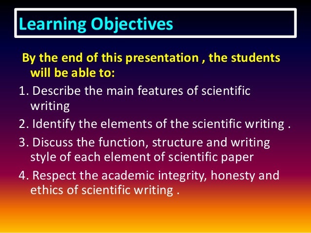 good academic writing good academic writing