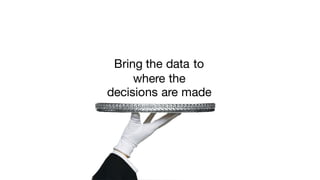 “Data is neutral. It’s numbers. It’s unbiased
truth.
So when you’re passionate about data, you’re
passionate about clarity.
Data is the only honest measure of progress.”
Hugh MacLeod
@gendry_morales @elabor8
 