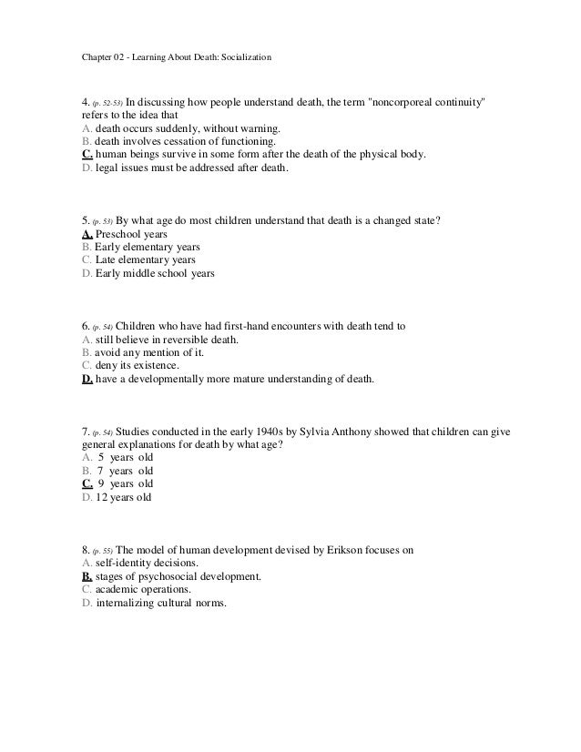 Last Dance Encountering Death And Dying 10th Edition De Spelder Test