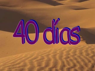 40 días 