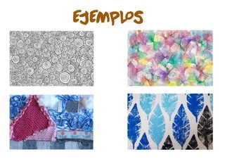 Las texturas | PDF