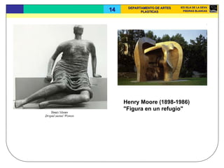Henry Moore (1898-1986) &quot;Figura en un refugio&quot;   