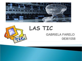GABRIELA FARELO
08361058
 