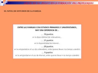 EL NIVEL DE ESTUDIOS DE LA FAMILIA 