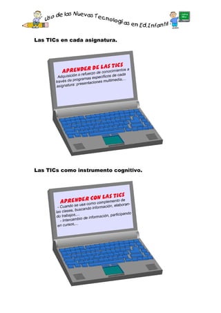 Las TICs en cada asignatura.




Las TICs como instrumento cognitivo.
 