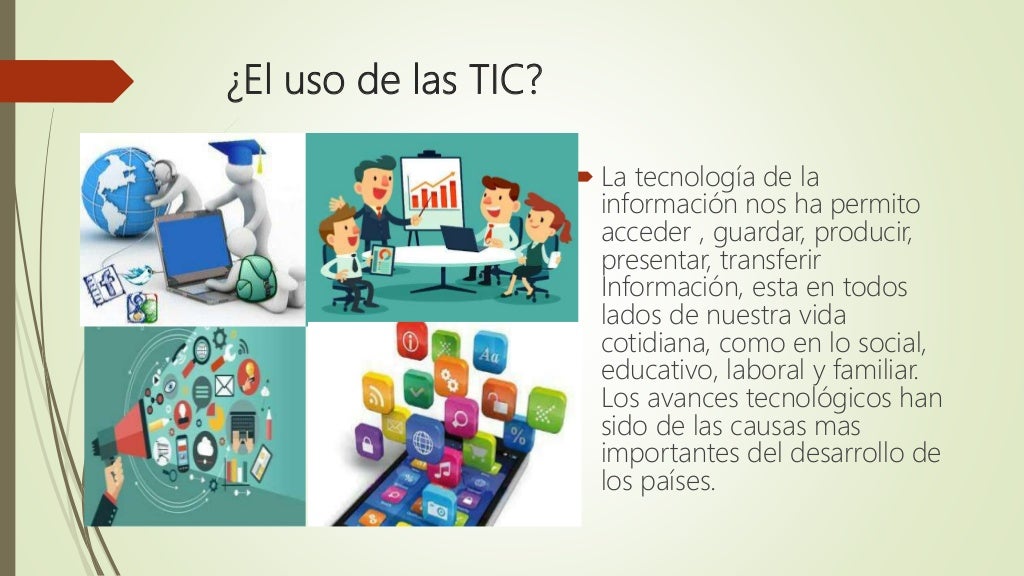 Las tic en mi comunidad