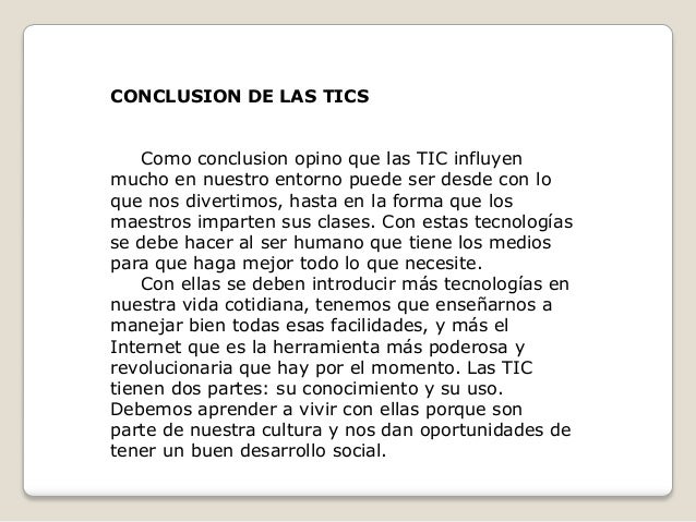 Las tics
