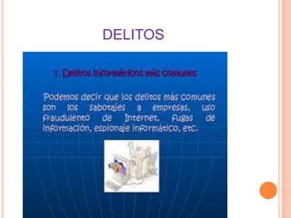DELITOS
 