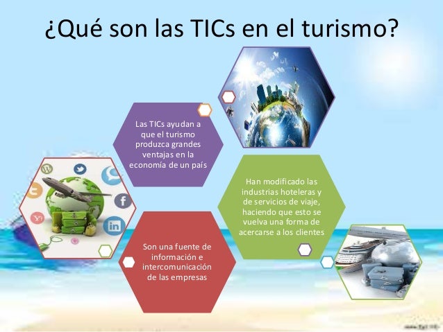 Las tics en el turismo