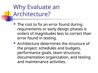 Comprehensive Guide to Evaluating Software Architecture for Quality and ...