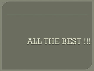 How to Prepare for EXAMS ??