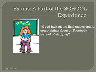1. Start with the Exam – What do I need to know
to do well
2. Plan your Revision:What questions am I going
to answer
3. Ma...