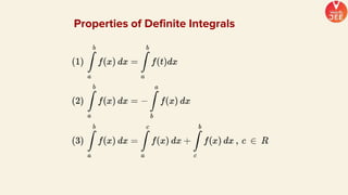 Properties of Definite Integrals
 