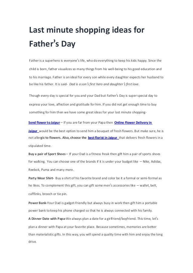 fathers day ideas from girlfriend