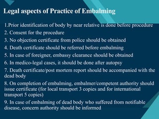 Funeral Embalming Report.pdf LAST OFFICES power point presentation 1234 | PPTX