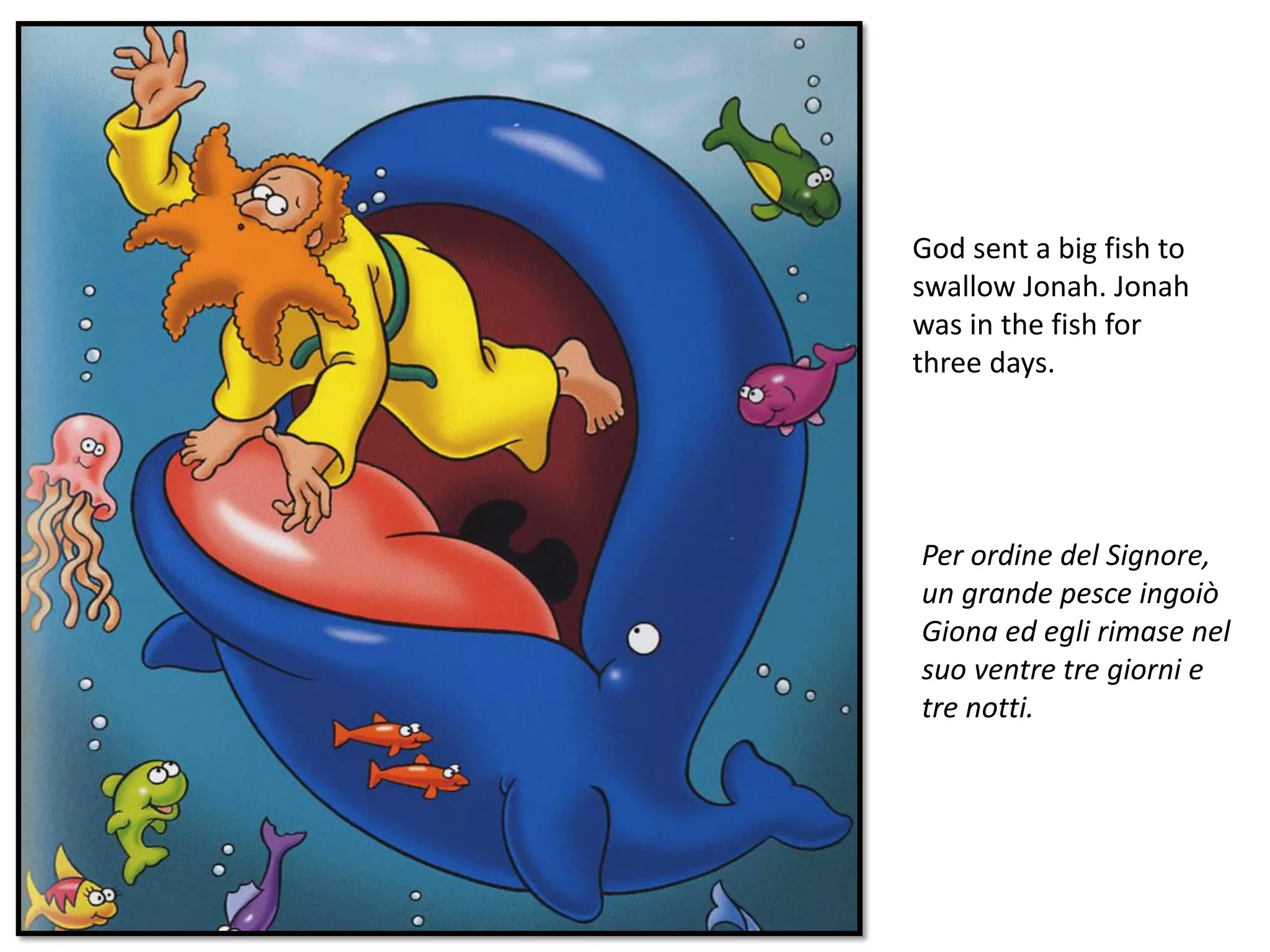 La storia di Giona - The Story of Jonah | PDF