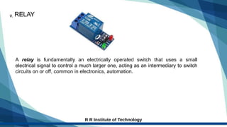 Relay Alcohol Alcohol detection and engine locking system ppt idt.pptx