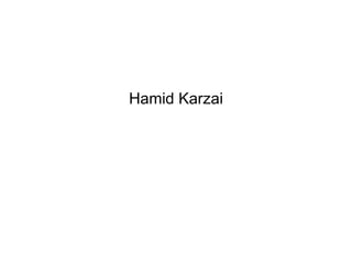 Hamid Karzai 