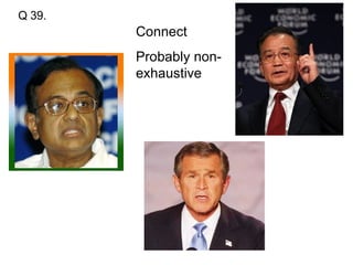 Connect Probably non- exhaustive Q 39. 