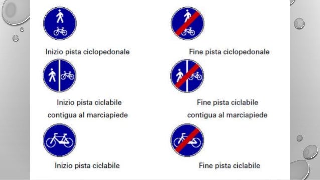 il codice della strada per le biciclette