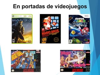 En portadas de videojuegos
 