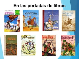 En las portadas de libros
 