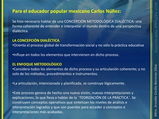 Los hombres se educan entre sí, mediatizados por el mundo.Es el proceso educativo en el que el sujeto va descubriendo, elaborando, reinventando, haciendo suyo el conocimiento.