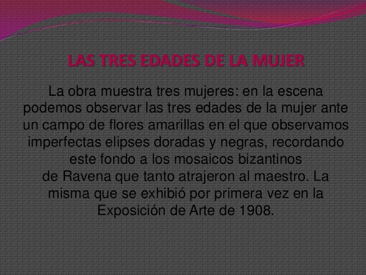 Las tres edades de la mujer