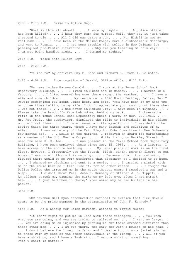 	Did Oswald deny living at 1026 N Beckley?  - Page 5 Last-words-of-oswald-2-638