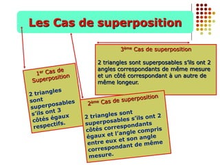 La Superposition Des Triangles | PPSX