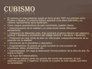 -Temas: la velocidad, el riesgo, el peligro, lo moderno, las máquinas, la violencia, los deportes, la guerra, el militarismo, las fábricas, etc.