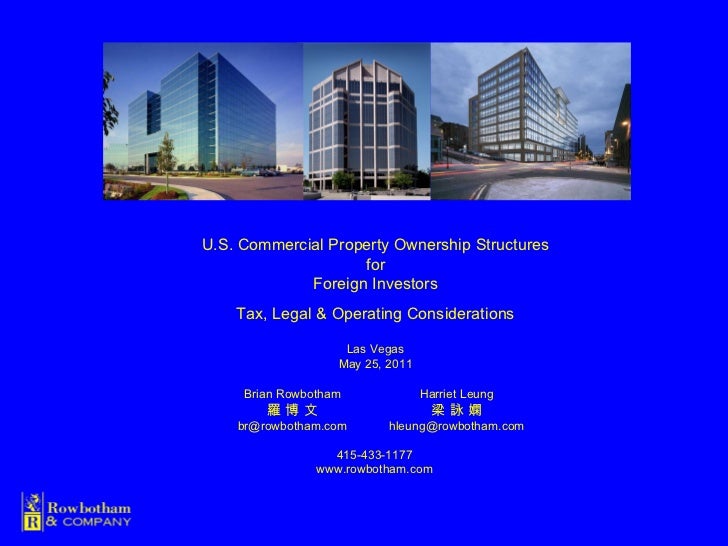 Commercial Property Ownership Tax Benefits Commercial Property Ownership Tax Benefits