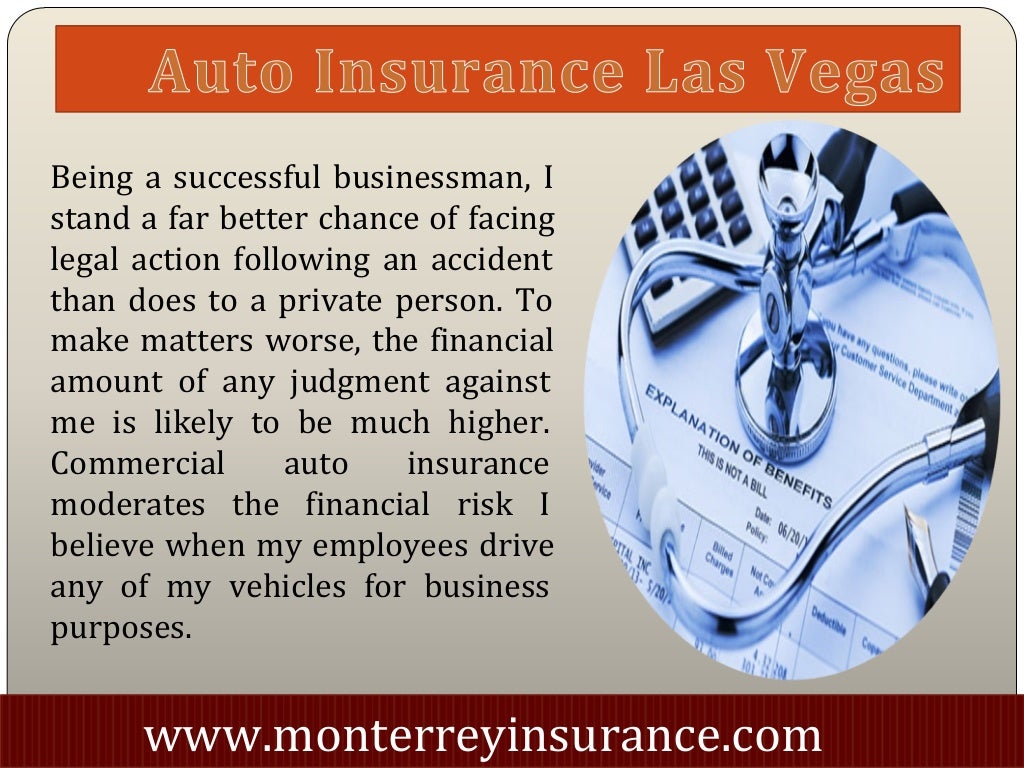 Las vegas commercial auto insurance