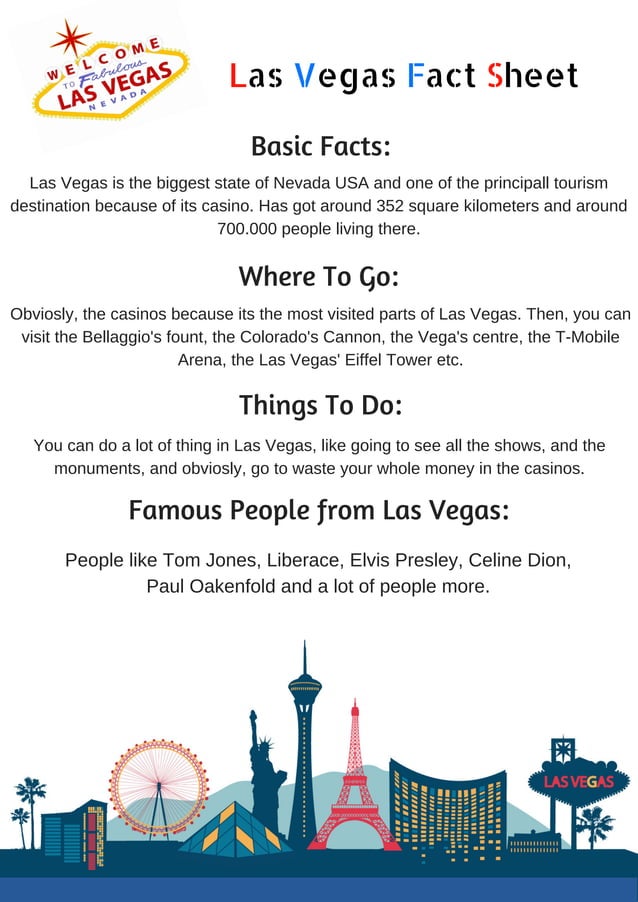 Las vegas fact sheet