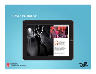 iPAD FORMAT
 