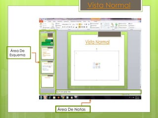 Vista Normal
Área De
Esquema
Área De Notas
 